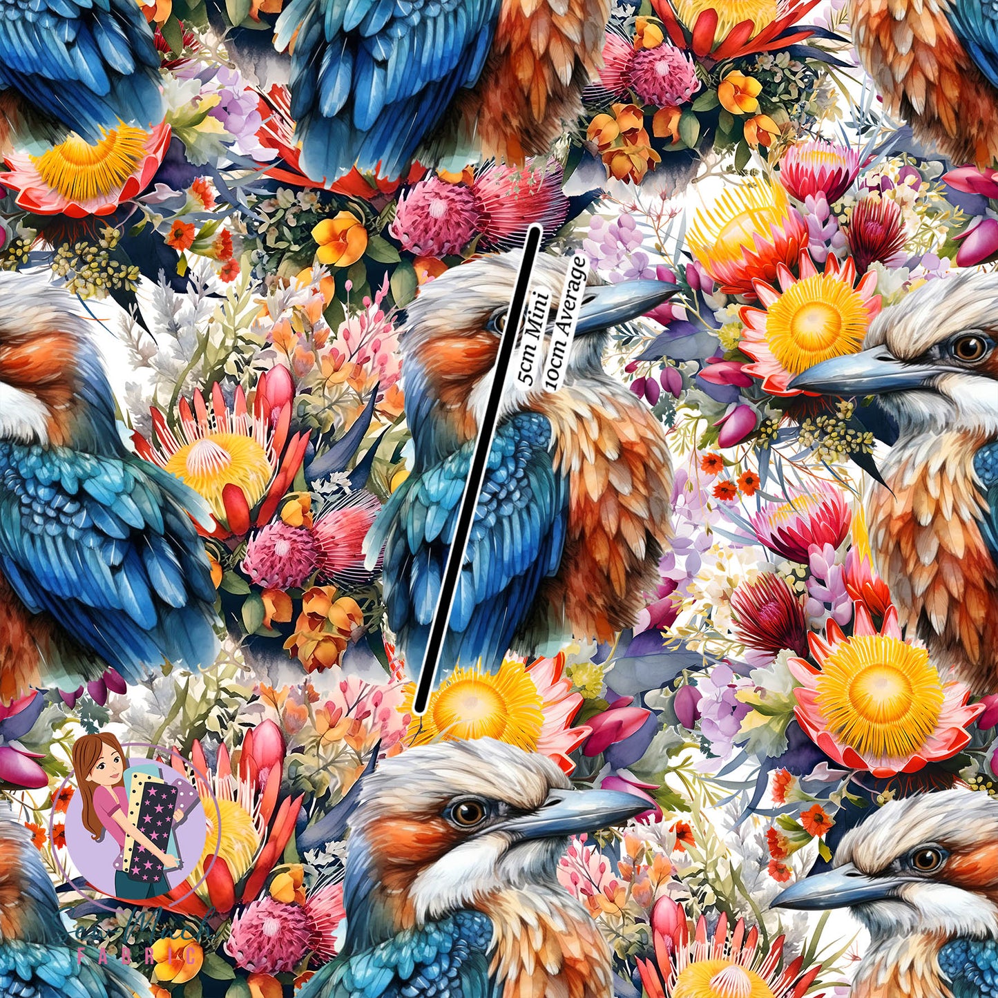 Kookaburra | Canvas | Retail | Average Scale