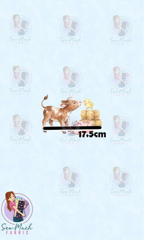 OCTOBER Pre-Order (1): Farm Friends Blue 'PANEL'