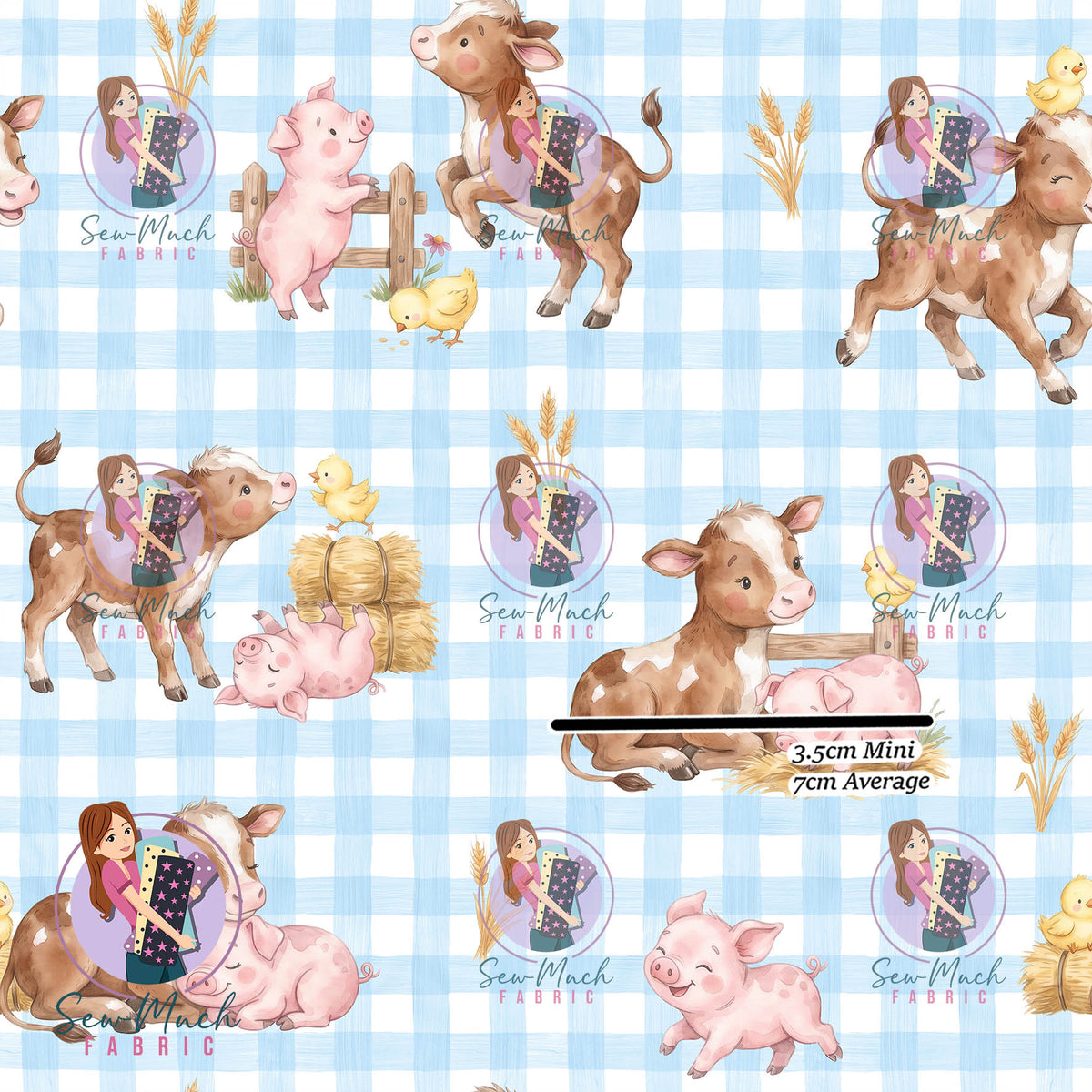 OCTOBER Pre-Order (1): Farm Friends Blue