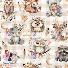 Load image into Gallery viewer, Unlimited Pre-Order: Woodlands Animals Gingham
