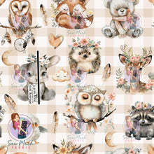 Load image into Gallery viewer, Unlimited Pre-Order: Woodlands Animals Gingham