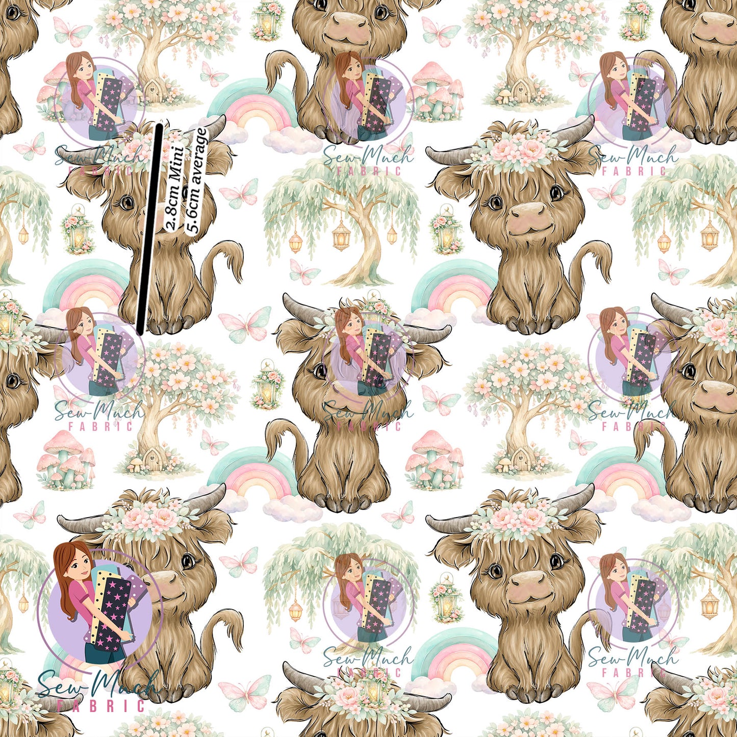 AUGUST Pre-Order (2): Highland Cow Rainbow