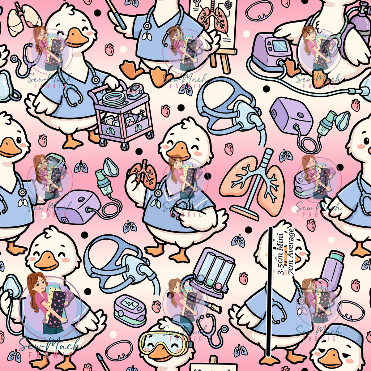 OCTOBER Pre-Order (2): Respiratory Therapist (Pink)