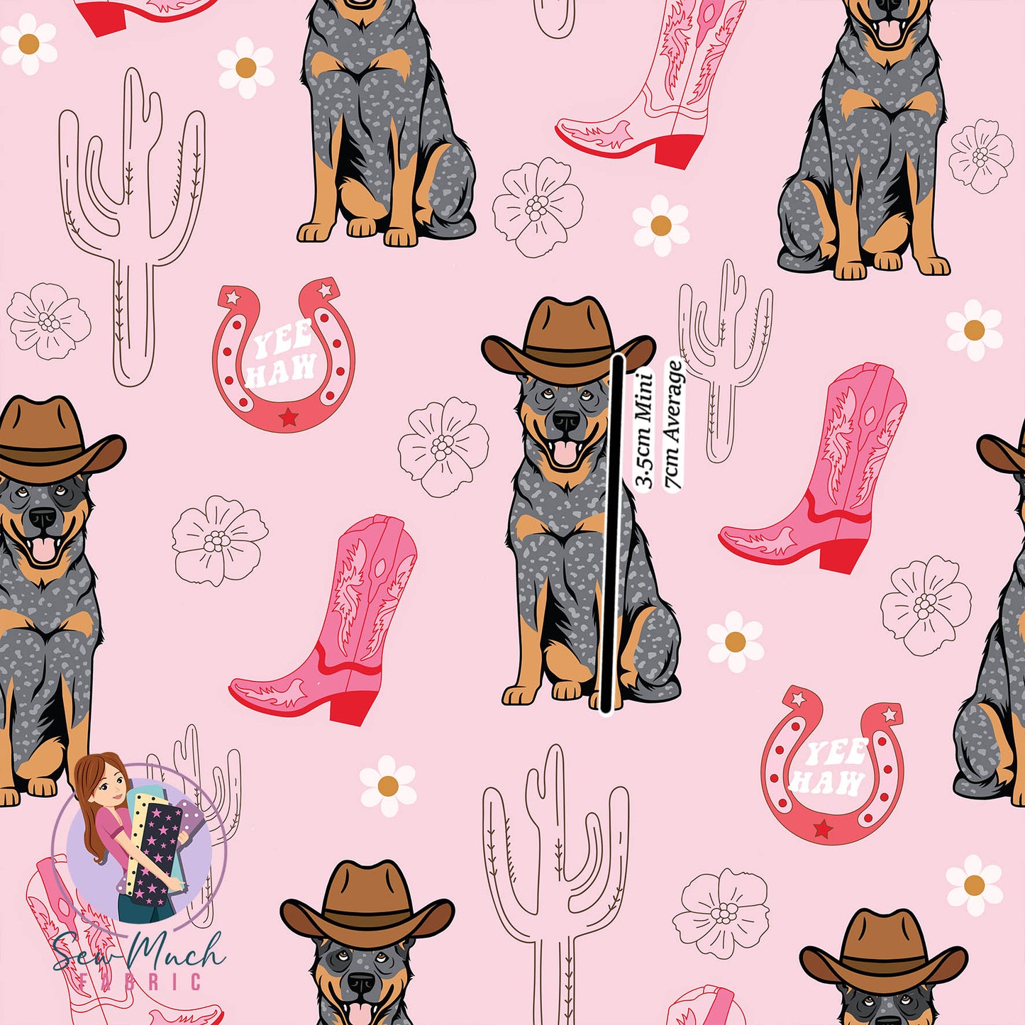 Cattle Dog Western | MINKY | Retail | Average Scale