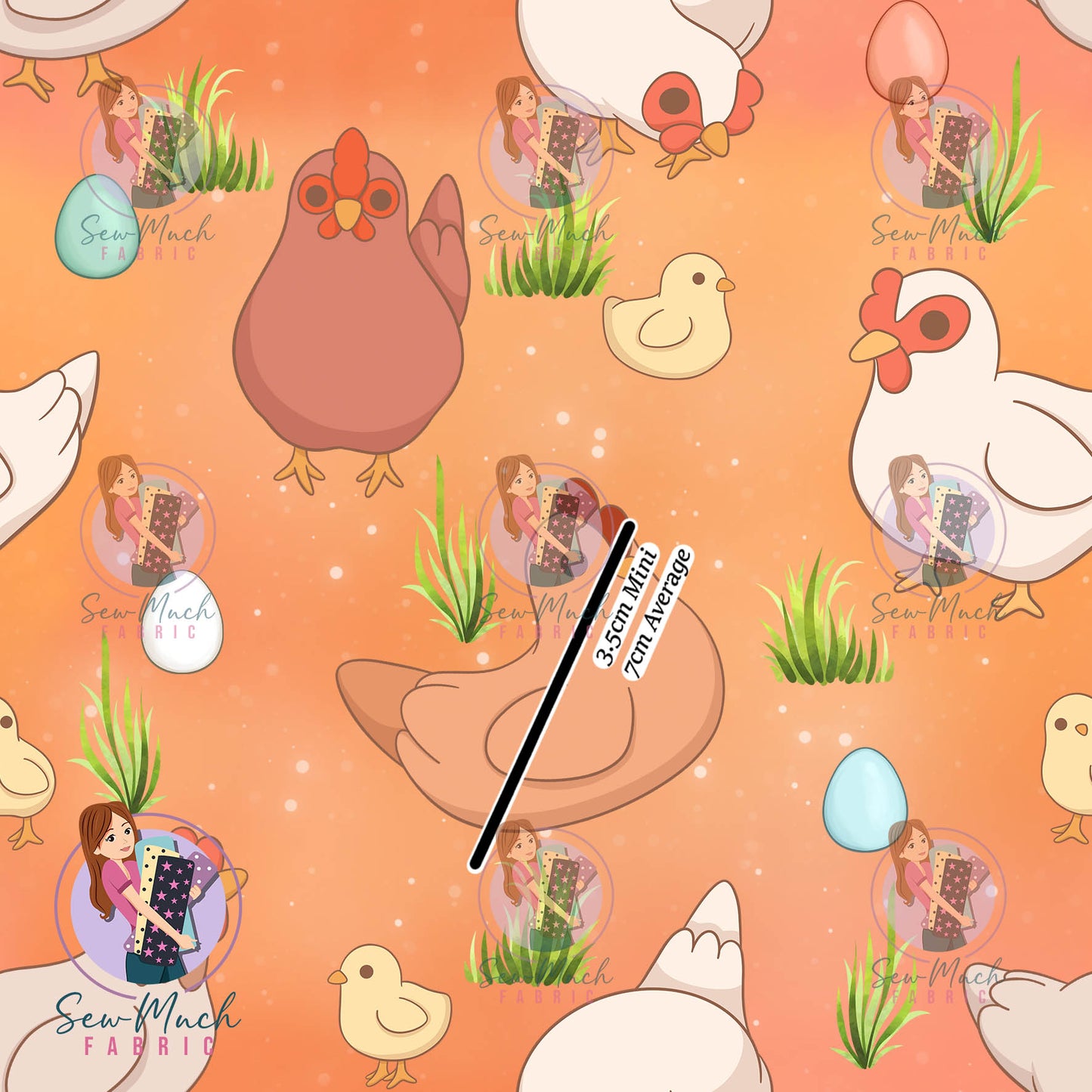 Unlimited Pre-Order: Chickens (orange)