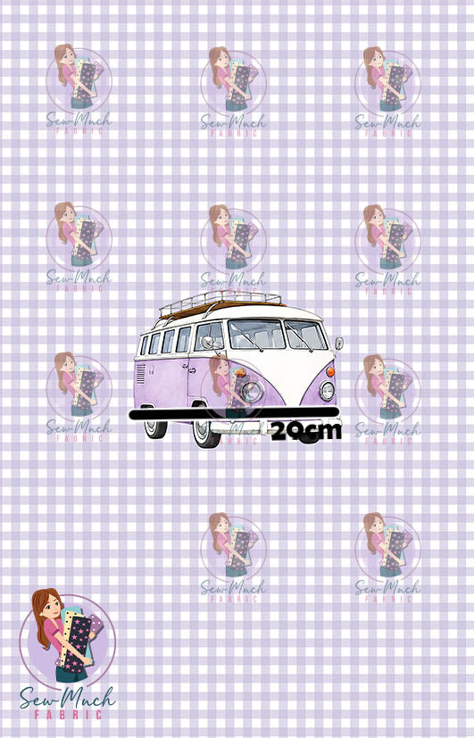 JULY Pre-Order (1): Retro Camper Purple PANEL