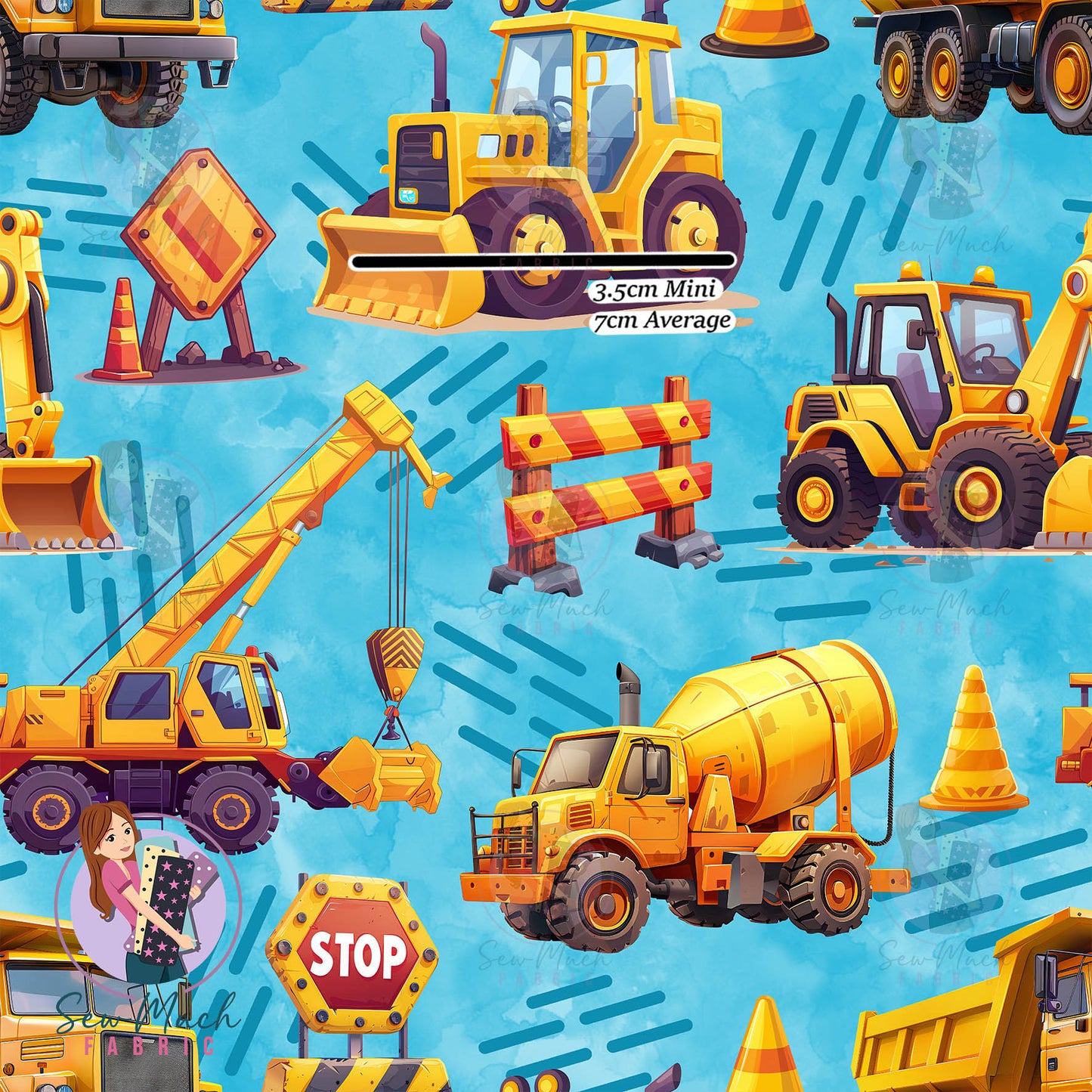 Unlimited Pre-Order: Construction Trucks Blue