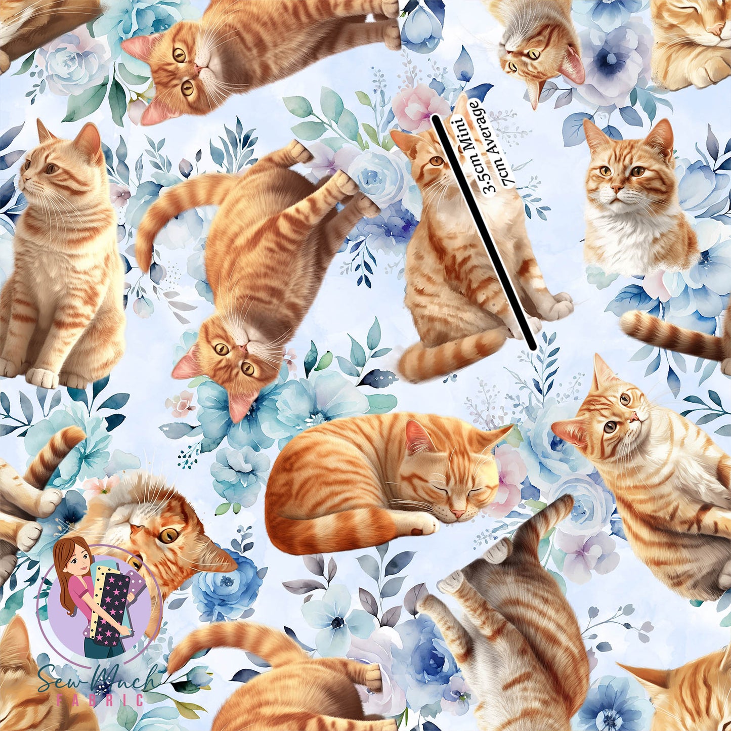 Ginger Cat FLORAL | Pre-Order |