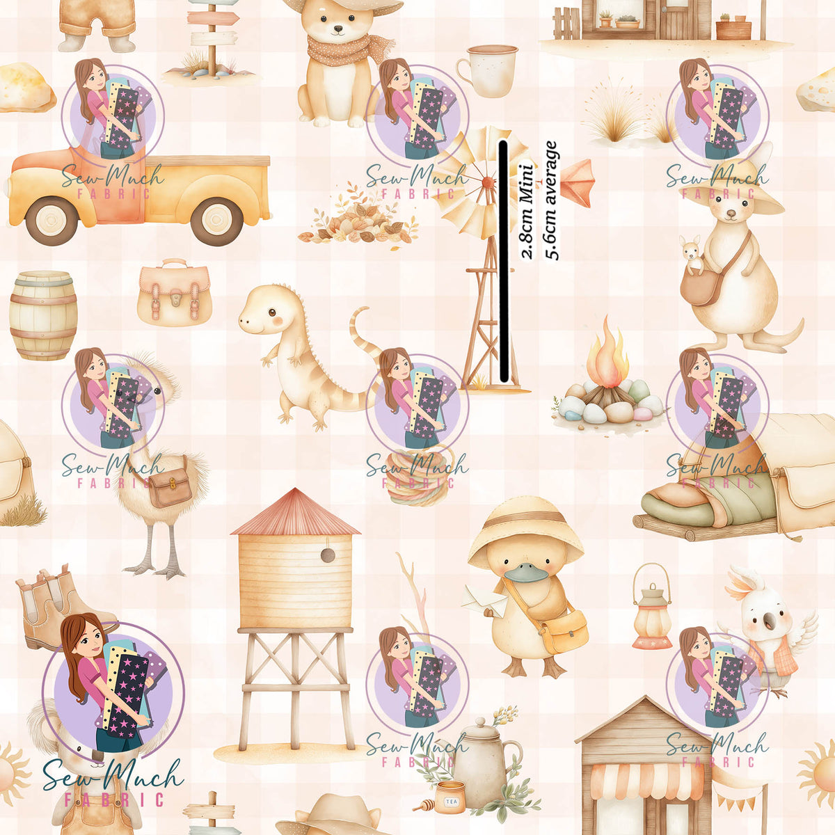 Aussie Outback | Woven | Retail | Average Scale