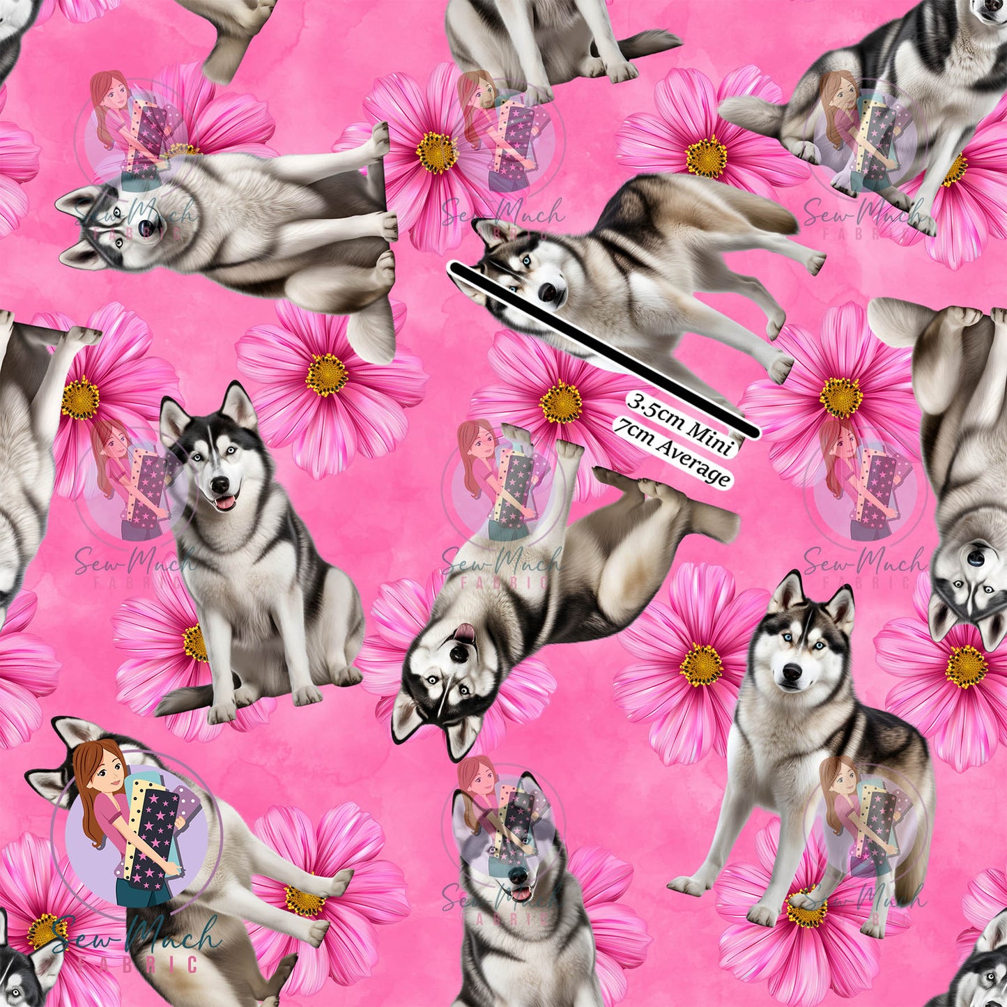 Husky Floral | Woven | Retail | Average Scale