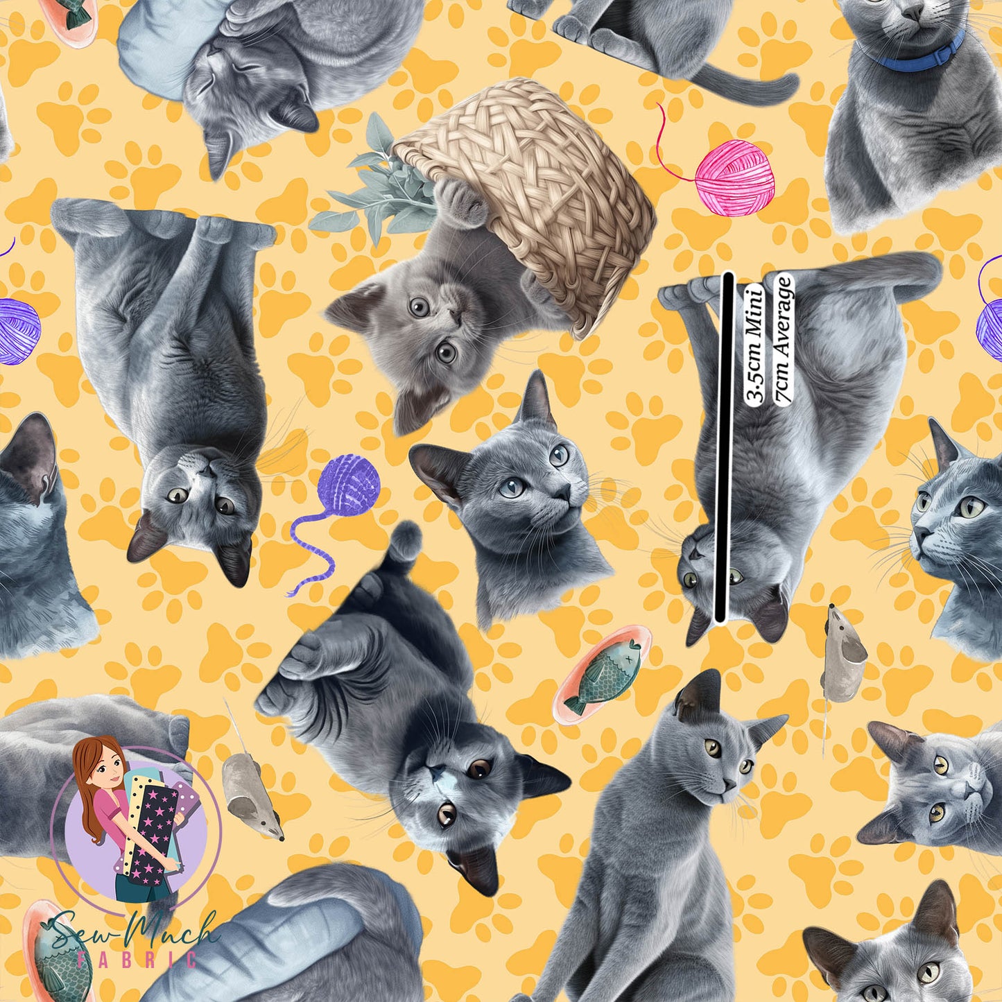 Russian Blue Cat | Pre-Order |