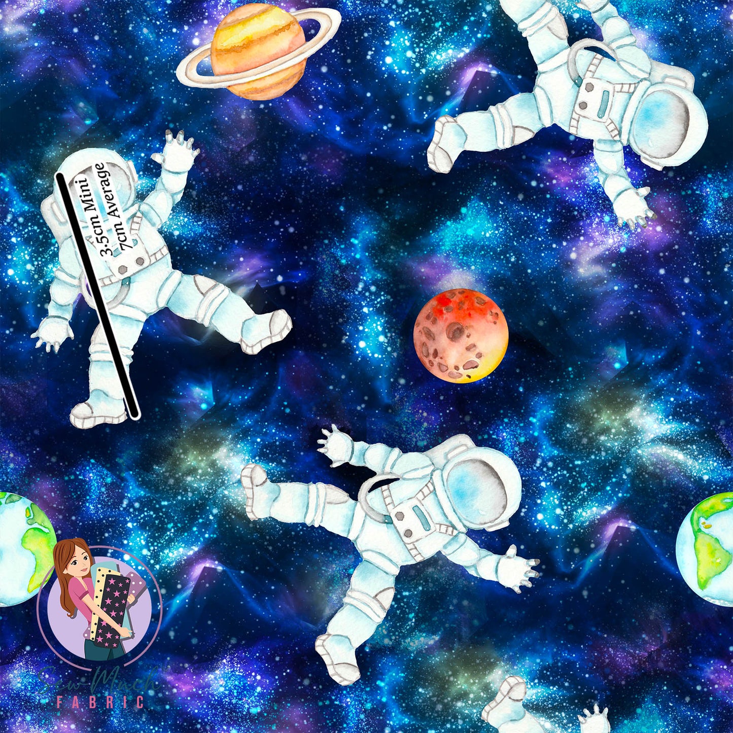 Astronauts | Canvas | Retail | Average Scale