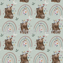 Load image into Gallery viewer, Bears and Rainbows | Bamboo Lycra | Retail | Average Scale