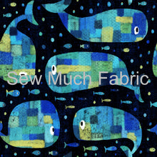 Load image into Gallery viewer, Patchwork Whales | Swim | Retail | Average Scale