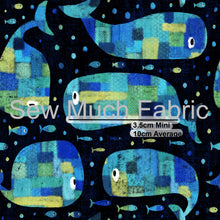Load image into Gallery viewer, Patchwork Whales | Swim | Retail | Average Scale