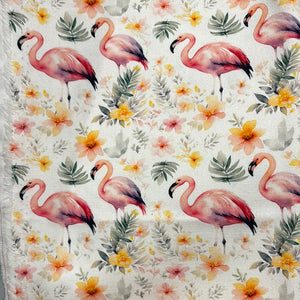 Flamingo | 45cm x WOF| Canvas | Retail | Average Scale