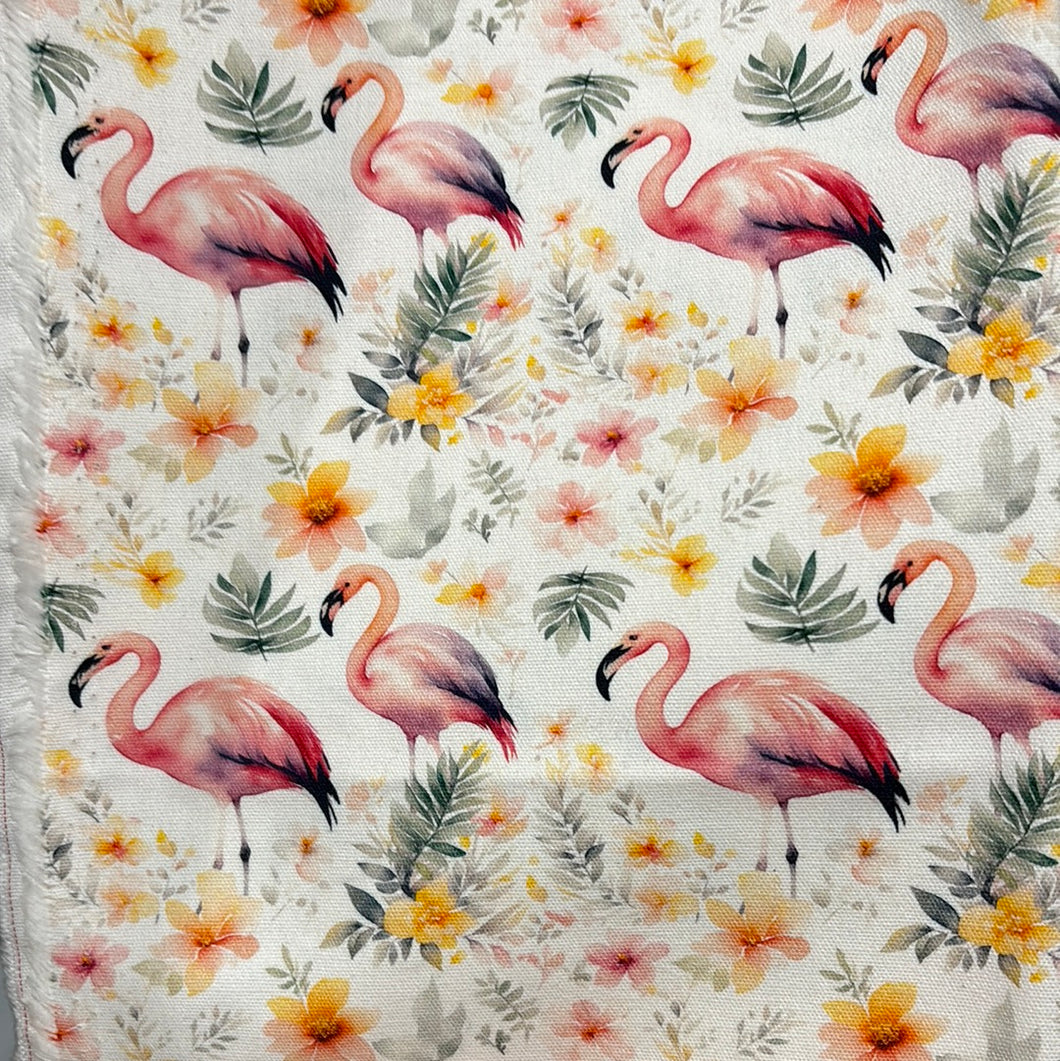 Flamingo | 45cm x WOF| Canvas | Retail | Average Scale