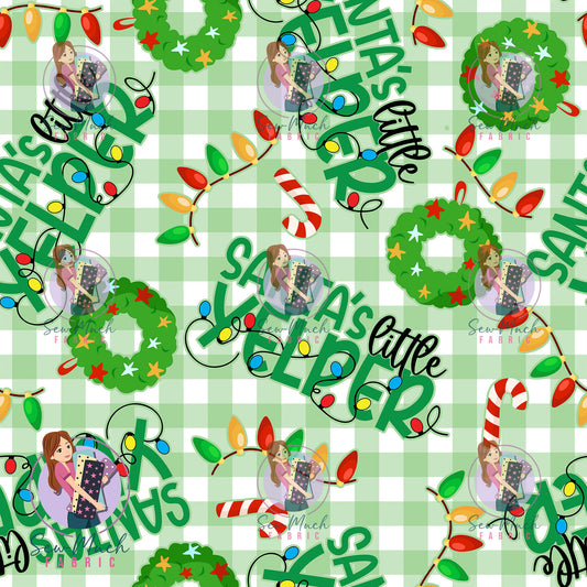 CHRISTMAS Pre-Order: Santa's Little Yelper Green