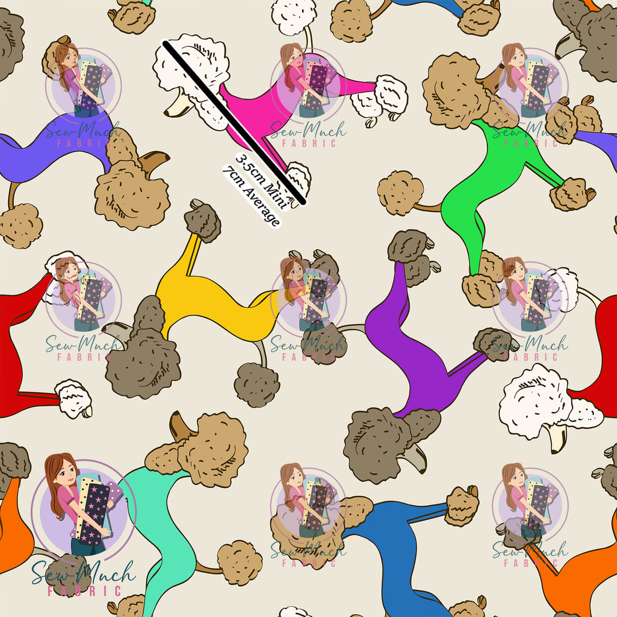 SEPTEMBER Pre-Order (2): Colourful Poodle