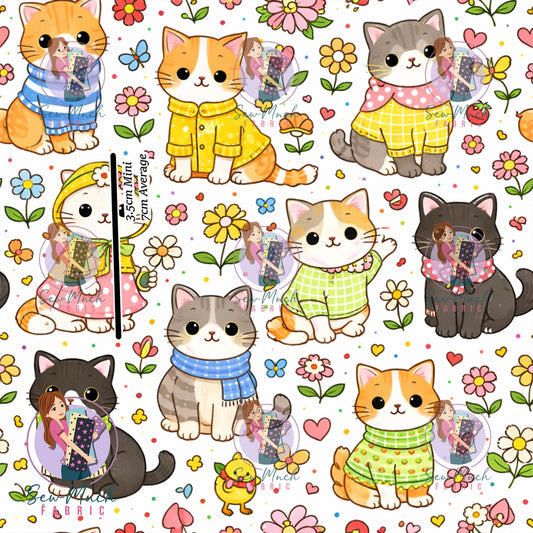 Colourful Cats | Canvas | Retail | MINI Scale