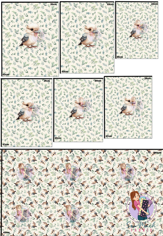 Unlimited Pre-Order: Kookaburra 'PANEL FOR ROMPERS'