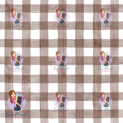 SEPTEMBER Pre-Order (2): Brown Gingham