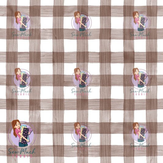 SEPTEMBER Pre-Order (2): Brown Gingham