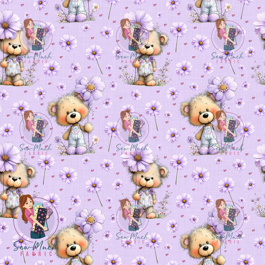 Unlimited Pre-Order: Purple Floral Bear