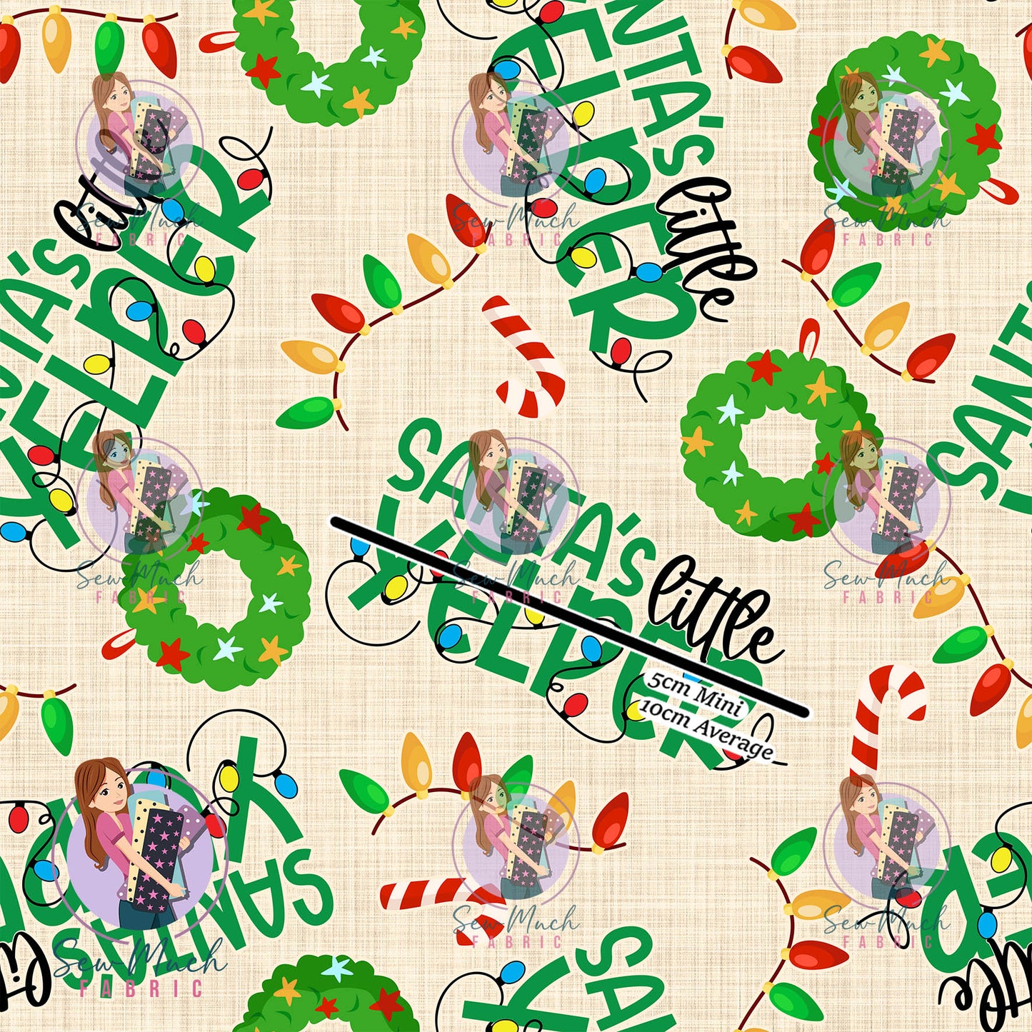 CHRISTMAS Pre-Order: Santa's Little Yelper Beige