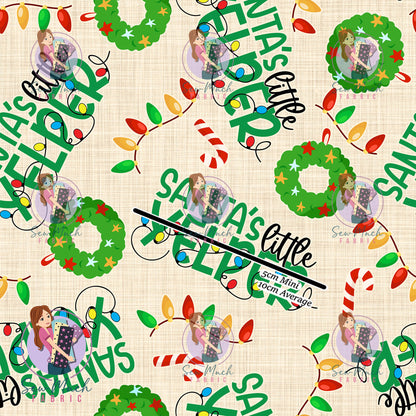 CHRISTMAS Pre-Order: Santa's Little Yelper Beige