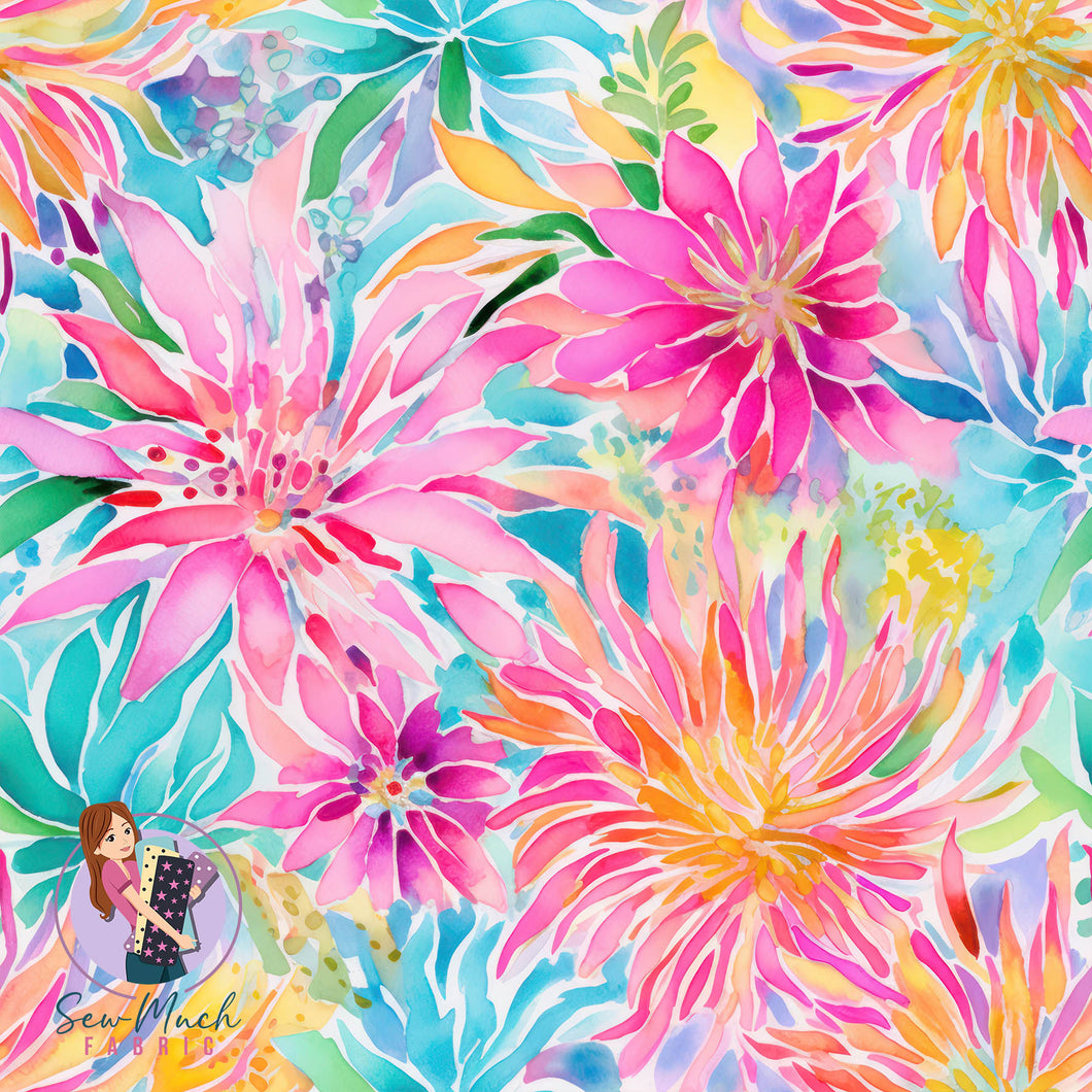 Floral AVERY | French Terry | Retail | Average scale