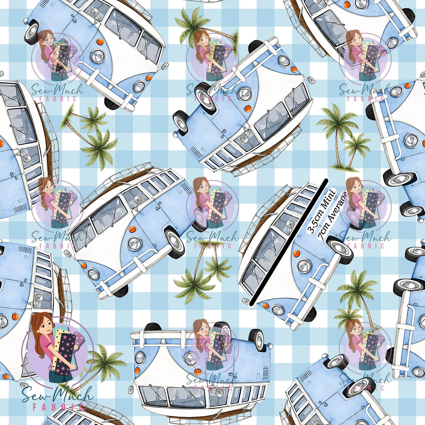 AUGUST Pre-Order (1): Retro Van Blue