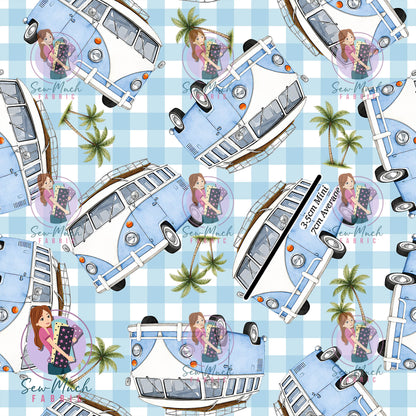 AUGUST Pre-Order (1): Retro Van Blue
