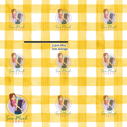 SEPTEMBER Pre-Order (2): Yellow Gingham