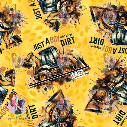 Unlimited Pre-Order: Just a boy who loves dirt Yellow