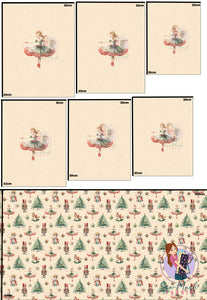 CHRISTMAS Pre-Order: Nutcracker 'PANEL FOR ROMPERS'