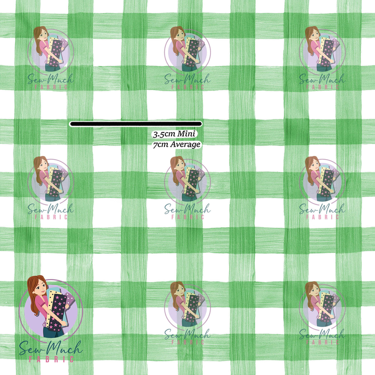 SEPTEMBER Pre-Order (2): Green Gingham