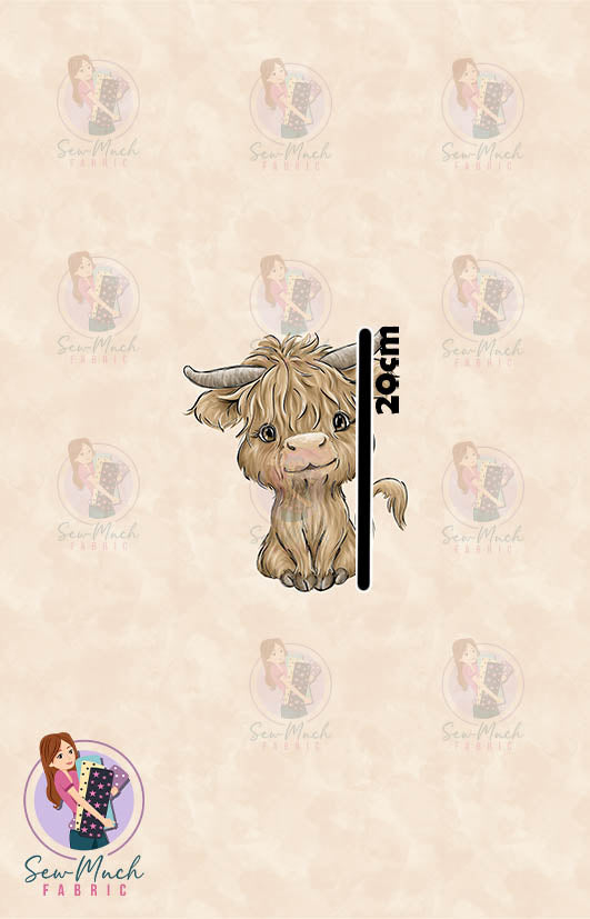 SEPTEMBER Pre-Order (1): Highland Cow Italia PANEL