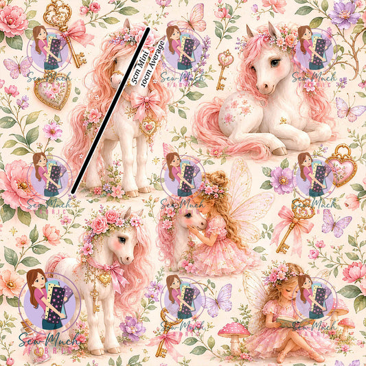 Fairies & Horse | Woven | Retail | Average Scale