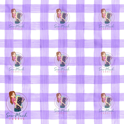 SEPTEMBER Pre-Order (2): Purple Gingham