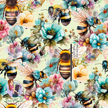 Load image into Gallery viewer, Floral Bees | Bamboo | Retail | Average Scale
