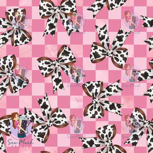Unlimited Pre-Order: Pink Cow Bows