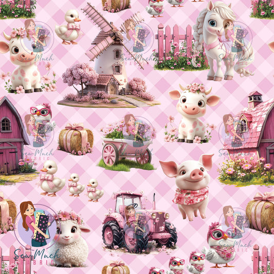 Unlimited Pre-Order: Pink Farm Gingham