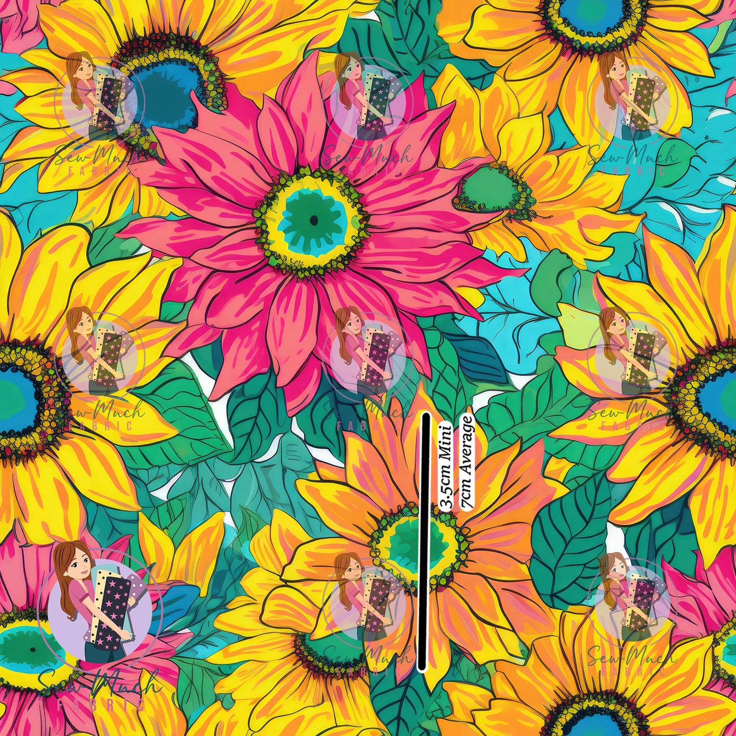 Floral NAYELI | French Terry | Retail | Average scale