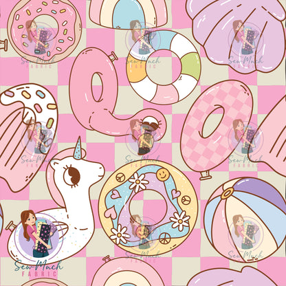 Unlimited Pre-Order: In the Summertime (Pink Checkerboard)