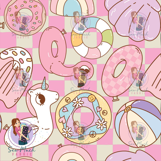 Unlimited Pre-Order: In the Summertime (Pink Checkerboard)