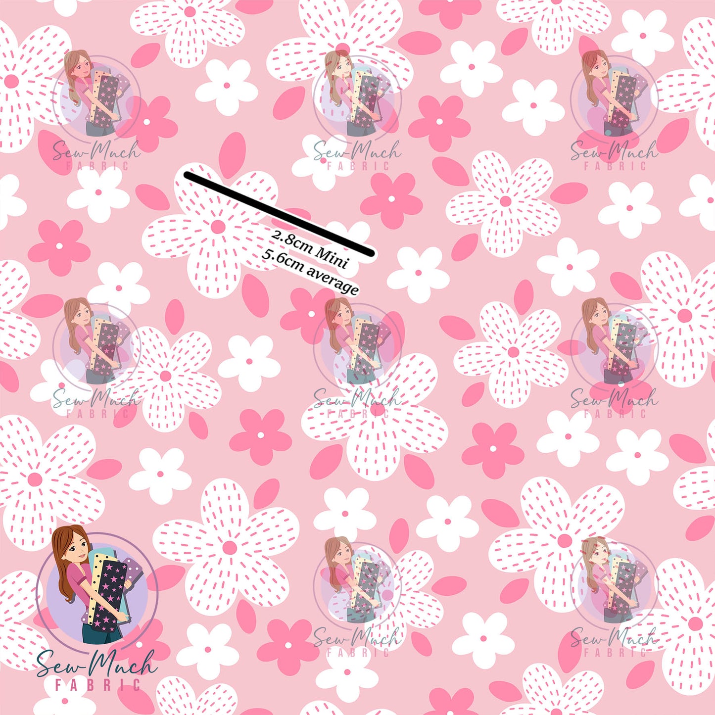 Ariel Floral | Knit | Retail | Average Scale