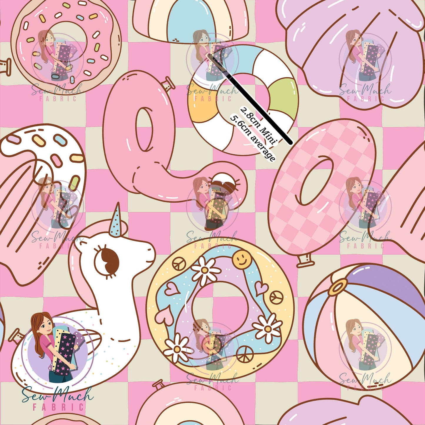 Unlimited Pre-Order: In the Summertime (Pink Checkerboard)