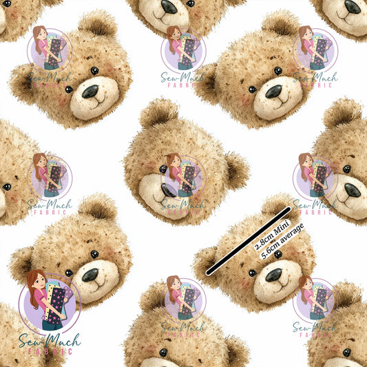 Teddy Face | Woven | Retail | MINI Scale