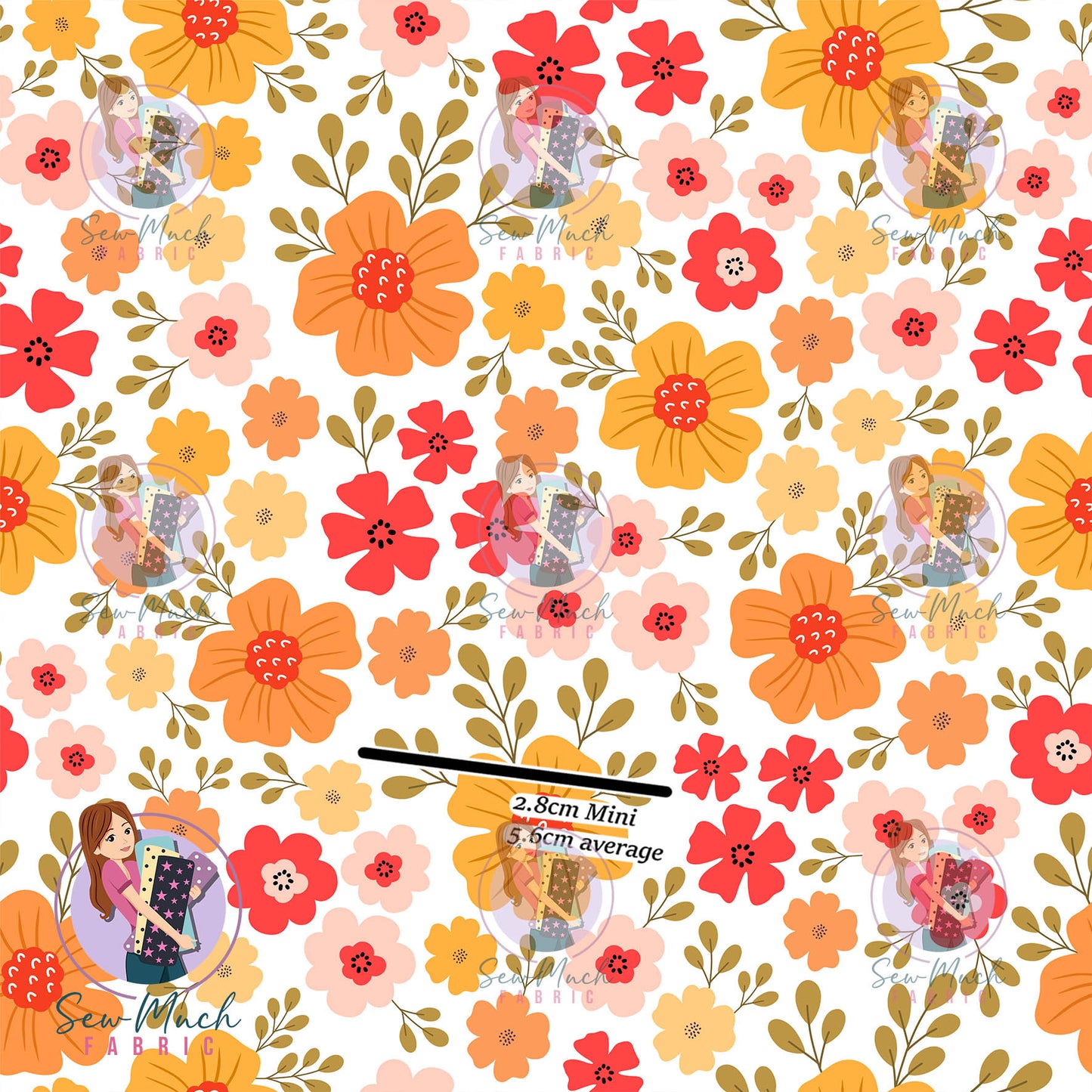 Aubree Floral | Knit | Retail | MINI Scale